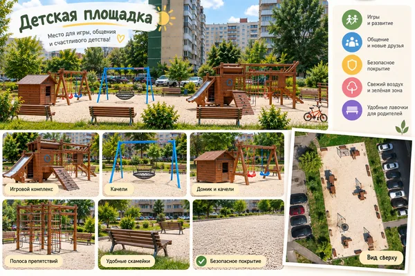 Своя площадка во дворе